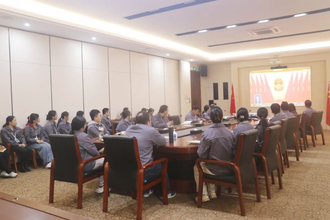 20240306-2-佰利乐循环组织收看第十四届天下人民代表大会第二次聚会开幕会.jpg